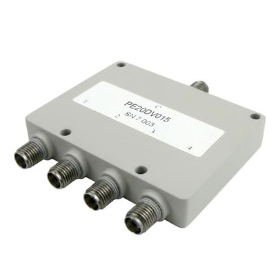 PE20DV015 by Pasternack - 4 WAY 30W DIV SMA 1-2GHZ