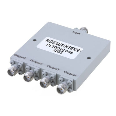 PE20DV1048 by Pasternack - 4 WAY 30W DIV SMA 6-18GHZ