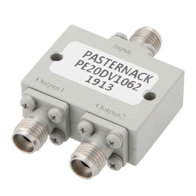 PE20DV1062 by Pasternack - 2 WAY 20W DIV 2.92MM 10-43.3GHZ