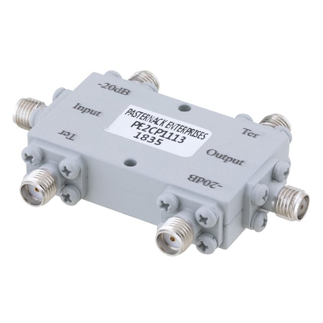 PE2CP1113 by Pasternack - DUAL DI CPLR 20DBSMA 2-8GHZ 50W