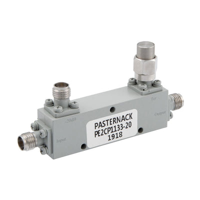 PE2CP1133-20 by Pasternack - CPLR 20DB2.92MM 2-40GHZ 30W