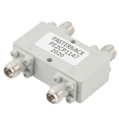 PE2CP1147 by Pasternack - 90DEG HYB CPL 5-26.5GHZ 20W