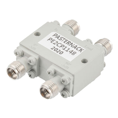 PE2CP1148 by Pasternack - 90DEG HYB CPL 20-40GHZ 20W