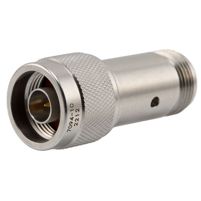 PE7094-10 by Pasternack - 10DB ATTN N 2W 18GHZ