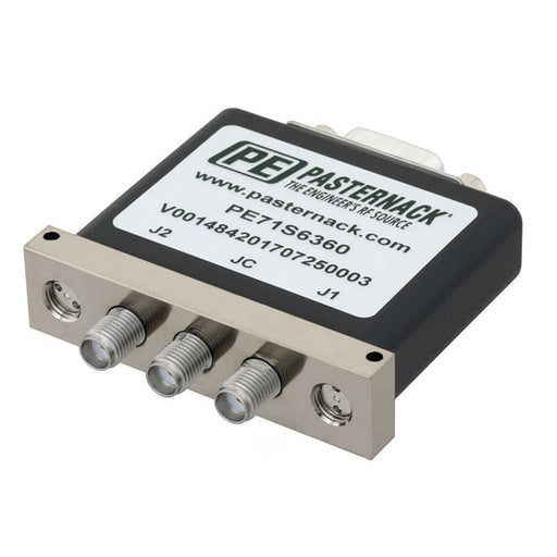 PE71S6360 by Pasternack - SPDT LAT RELAY TRM DCTO26.5G SMA