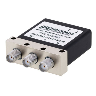 PE71S6392 by Pasternack - SPDT FS RELAY 12V DCTO18GHZ SMA