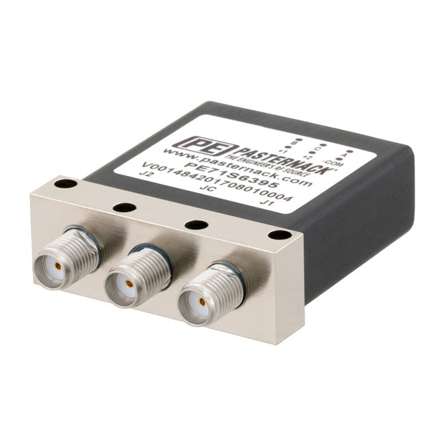 PE71S6395 by Pasternack - SPDT LAT RELAY 28V DCTO18GHZ SMA