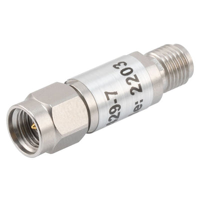 PE7429-7 by Pasternack - 7DB ATTN 2.92MM 0.5W 40GHZ