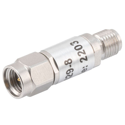 PE7429-8 by Pasternack - 8DB ATTN 2.92MM 0.5W 40GHZ