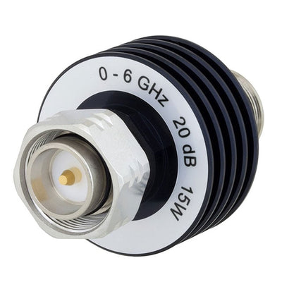 PE7AP1001-20 by Pasternack - 20DB ATTN 4.3-10 15W 6GHZ