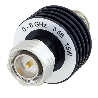 PE7AP1001-3 by Pasternack - 3DB ATTN 4.3-10 15W 6GHZ