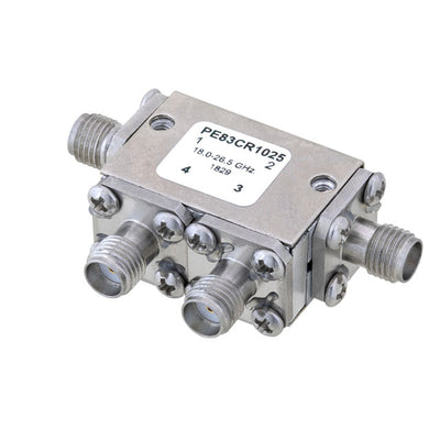 PE83CR1025 by Pasternack - DUAL JUNC CIR 18-26.5GHZ SMA 5W