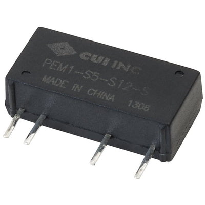 PEM1-S5-S12-S by CUI Inc. - DC DC CONVERTER 12V 1W