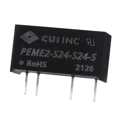 PEME2-S24-D9-S by CUI Inc. - DC-DC 3KV ISOLATED, 2 W, 21.6~26