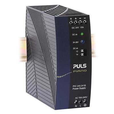 PIC240.241D by PULS, LP - AC/DC DIN RAIL SUPPLY 24V 240W