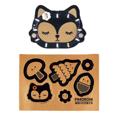 PIM314 by Pimoroni Ltd - BEARABLES FOX LED BADGE