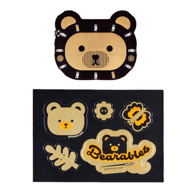 PIM315 by Pimoroni Ltd - BEARABLES BEAR LED BADGE