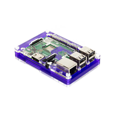 PIM344 by Pimoroni Ltd - CASE ACRYLIC PURP 3.898""LX2.6""W
