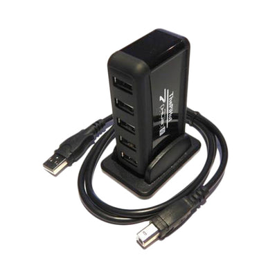 PIS-0141 by Pi Supply - 7 PORT PWRD USB HUB WITH US 5V 2