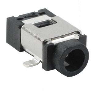 PJ-038-SMT-TR by CUI Devices - CONNECTOR PWR JACK 0.7X2.35MM SOLDER