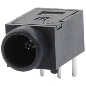 PJ-040D by CUI Devices - CONNECTOR PWR JACK 1.3X3.4MM SOLDER