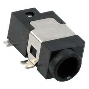 PJ-043-SMT-TR by CUI Devices - CONNECTOR PWR JACK 1.1X3MM SOLDER