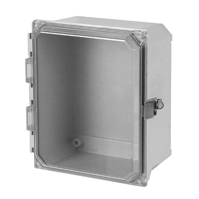 PJU16148CCH by Hammond Manufacturing - BOX PLSTC GRY/CLR 16.5""LX14.72""W