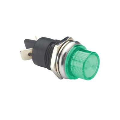 PL-522-GC by Littelfuse Inc. - PILOT LED 12V GRN. M16 BLD