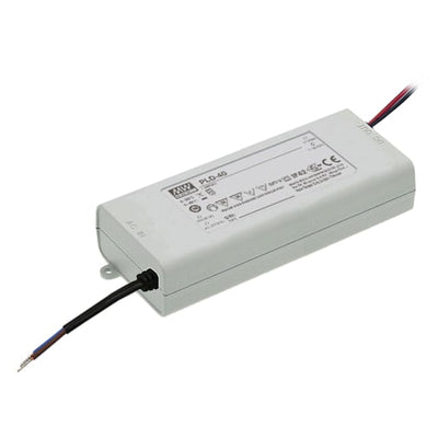 PLD-40-500B by MEAN WELL USA Inc. - LED DRVR CC AC/DC 45-80V 500MA