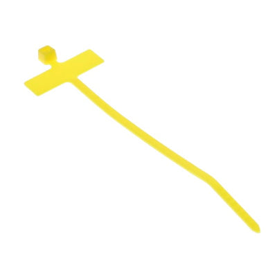 PLM1M-M4Y by Panduit Corp - MARKER TIE YELLOW 18LBS 3.9