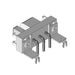 PM103FRALSB by Anderson Power Products, Inc. - POWERMOD 1X3FEMALE RIGHT ANGLE P