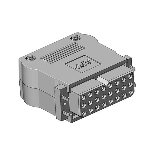 PM324FBAOSP by Anderson Power Products, Inc. - POWERMOD 3X24 FEMALE STRAIGHT PC