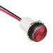 PML50RFVW by Visual Communications Company - VCC - LED RED ROUND PANEL MOUNT