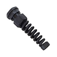 PNS1/2 BK080 by Alpha Wire - CABLE GLAND 6-12MM 1/2NPT POLY