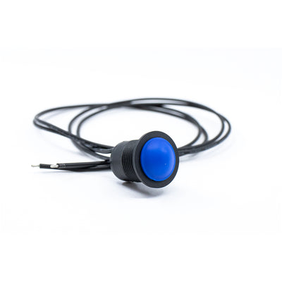PMV6DW2BBLU by E-Switch - SWITCH PB SPST 2A 24V