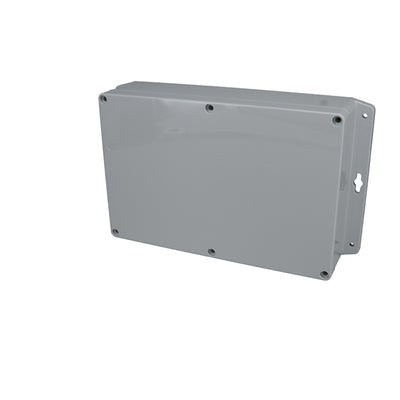 PN-1325-AMB by Bud Industries - BOX PLAS GRAY 6.730""L X 6.459""W