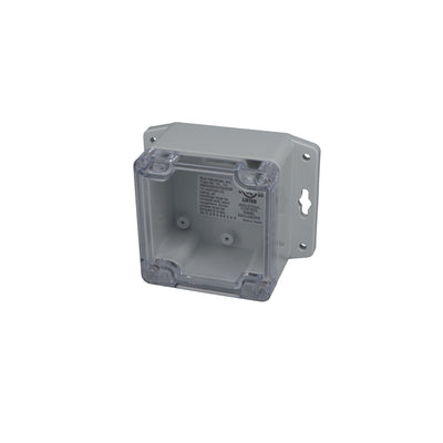 PN-1331-ACMB by Bud Industries - BOX PLAS GRY/CLR 3.23""L X 3.15""W
