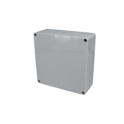 PN-1338-A by Bud Industries - BOX PLAS GRAY 6.300""L X 6.300""W
