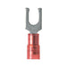 PN18-8LF-M by Panduit Corp - CONNECTOR SPADE TERM 18-22AWG #8 RED