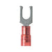 PN18-8LF-3K by Panduit Corp - CONNECTOR SPADE TERM 18-22AWG #8 RED