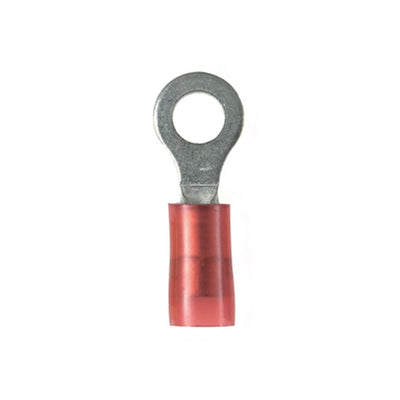 PN18-4R-3K by Panduit Corp - CONNECTOR RING CIRC 18-22AWG #4 CRIMP