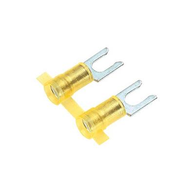 PNF10-10LF-2K by Panduit Corp - CONNECTOR SPADE TERM 10-12AWG #10 YEL