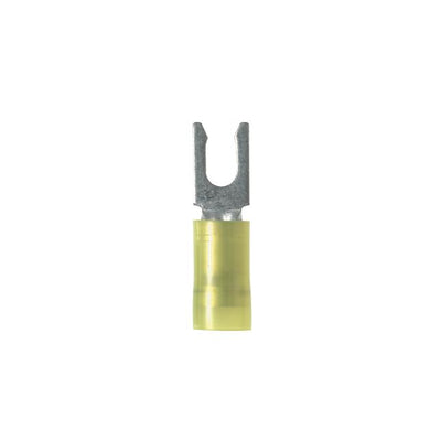 PNF10-6LF-D by Panduit Corp - CONNECTOR SPADE TERM 10-12AWG #6 YEL