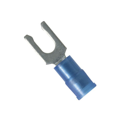 PNF14-10LF-C by Panduit Corp - CONNECTOR SPADE TERM 14-16AWG #10 BLU