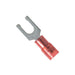 PNF18-10LF-M by Panduit Corp - CONNECTOR SPADE TERM 18-22AWG #10 RED