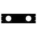 PPFP191202BK1 by Hammond Manufacturing - FAN PANEL 120MM 2 HOLE