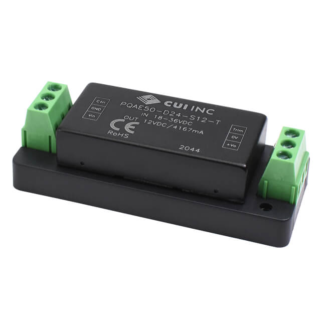 PQAE50-D48-S12-T by CUI Inc. - DC/DC CONVERTER 12V 50W