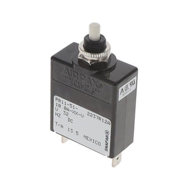 PR11-51-10.0A-XX-V by Sensata-Airpax - CIR BRKR MAG-HYDR 10A PUSH-RESET