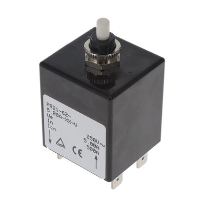 PR21-62-5.00A-XX-V by Sensata-Airpax - CIR BRKR MAG-HYDR 5A PUSH-RESET