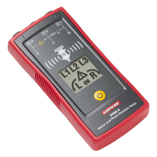 PRM-6 by Fluke Electronics - PHS SEQUENCE/MTR ROTATN TESTER
